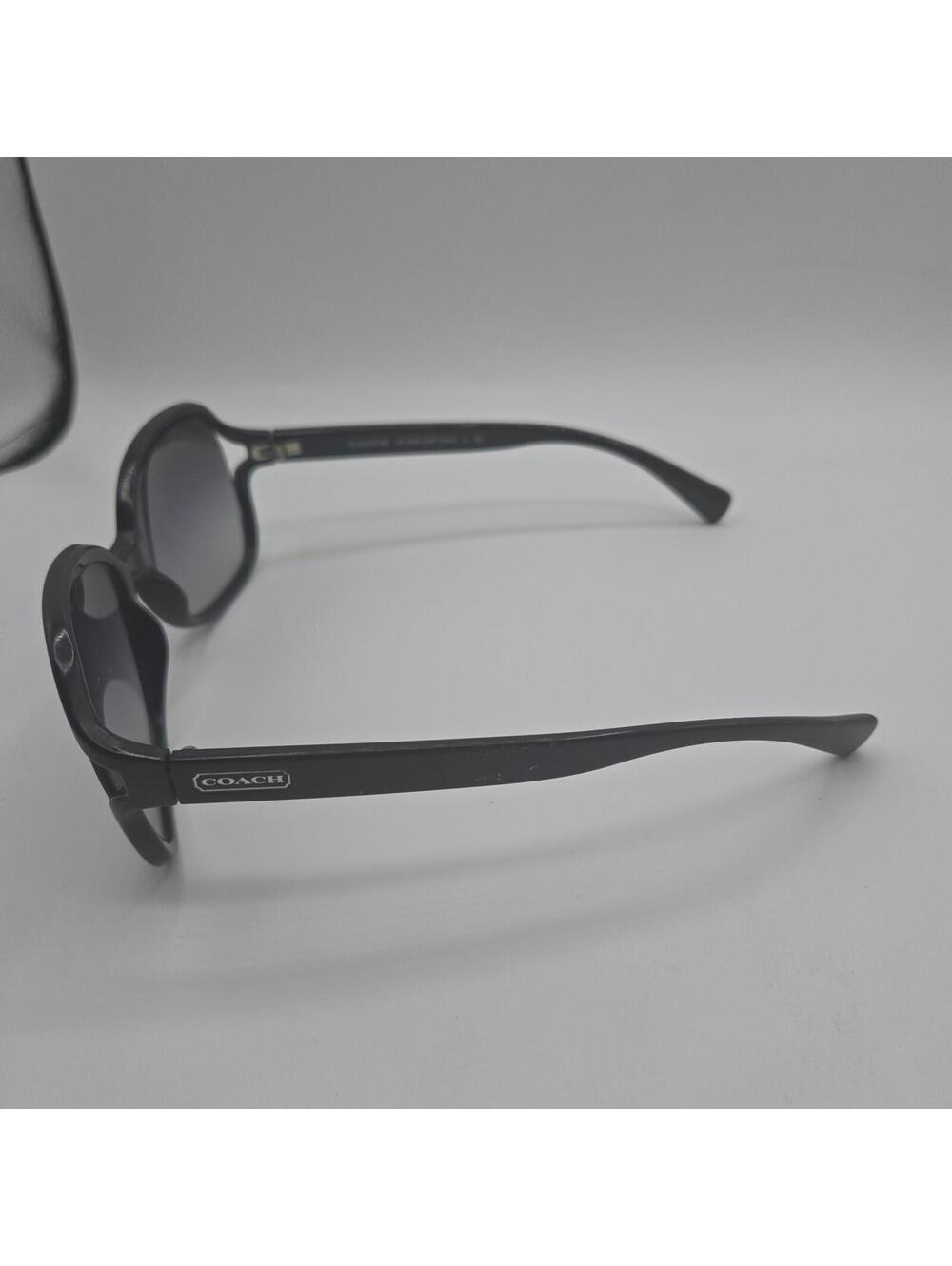 Coach Sunglasses HC8088 L927 Selma Frames Crystal Black 59 16 135 FRAMES ONLY - Picture 3 of 6